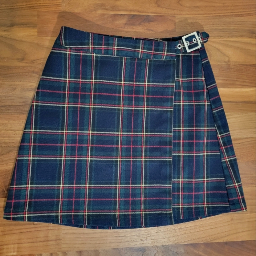 Brandy Melville/John Galt Plaid Skirt